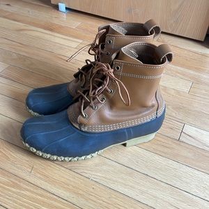 Men's Bean Boots, 8" The Original L.L.Bean Boot, Made in Maine Sz 10